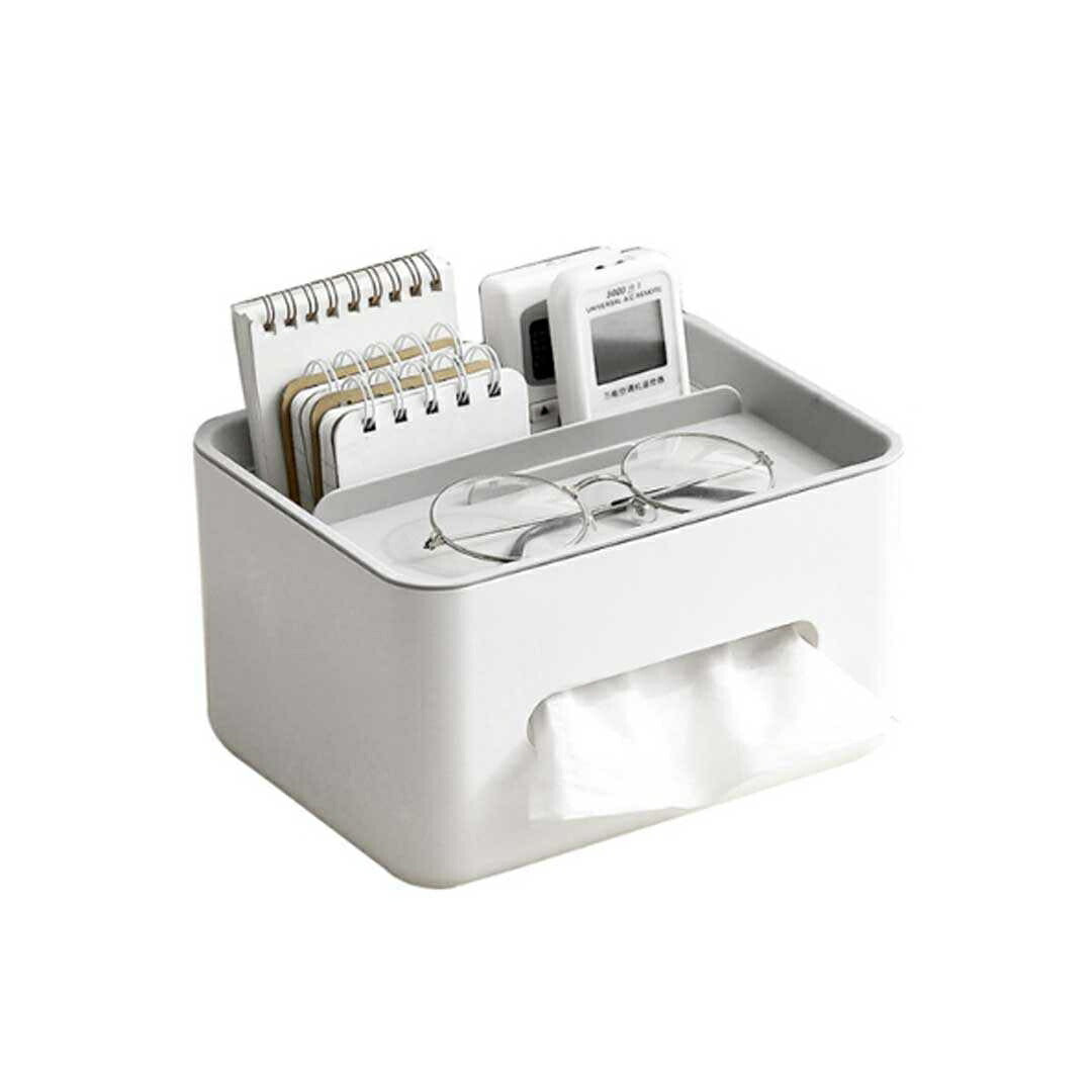 インテリア雑貨 その他 | 北欧風シンプル多機能ティッシュケース（グレー）