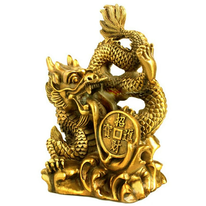 風水 インテリア | 真鍮製龍の置物 開運風水アイテム