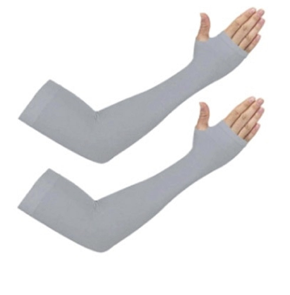 トレーニング器具 | UVカット アームスリーブ 両腕セット | 親指空き・冷房対策