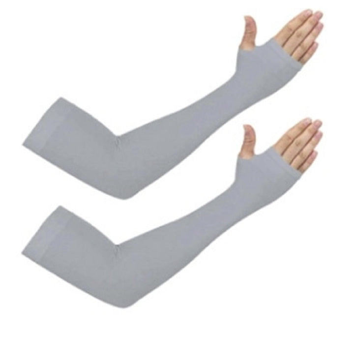 トレーニング器具 | UVカット アームスリーブ 両腕セット | 親指空き・冷房対策